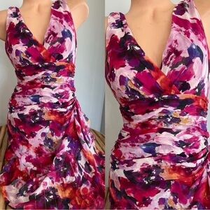 Lauren Ralph Lauren Strapless Dress in Multicolor